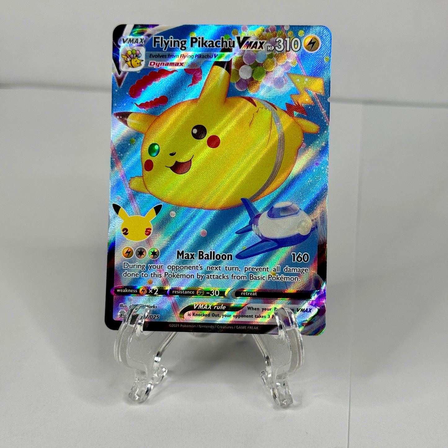Flying Pikachu VMAX 007/025