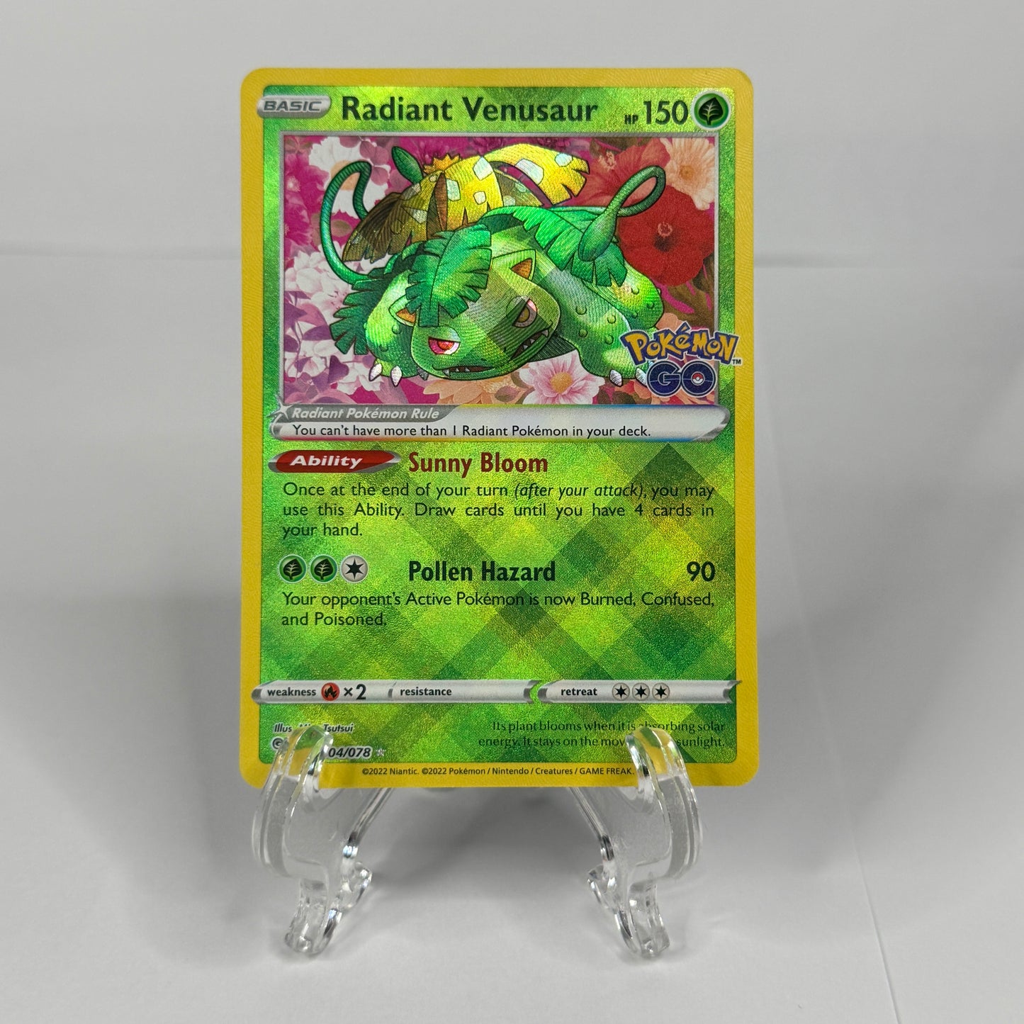 Radiant Venusaur 004/078
