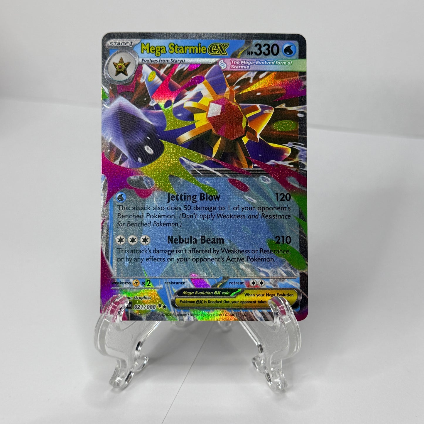 Mega Starmie ex 021/088