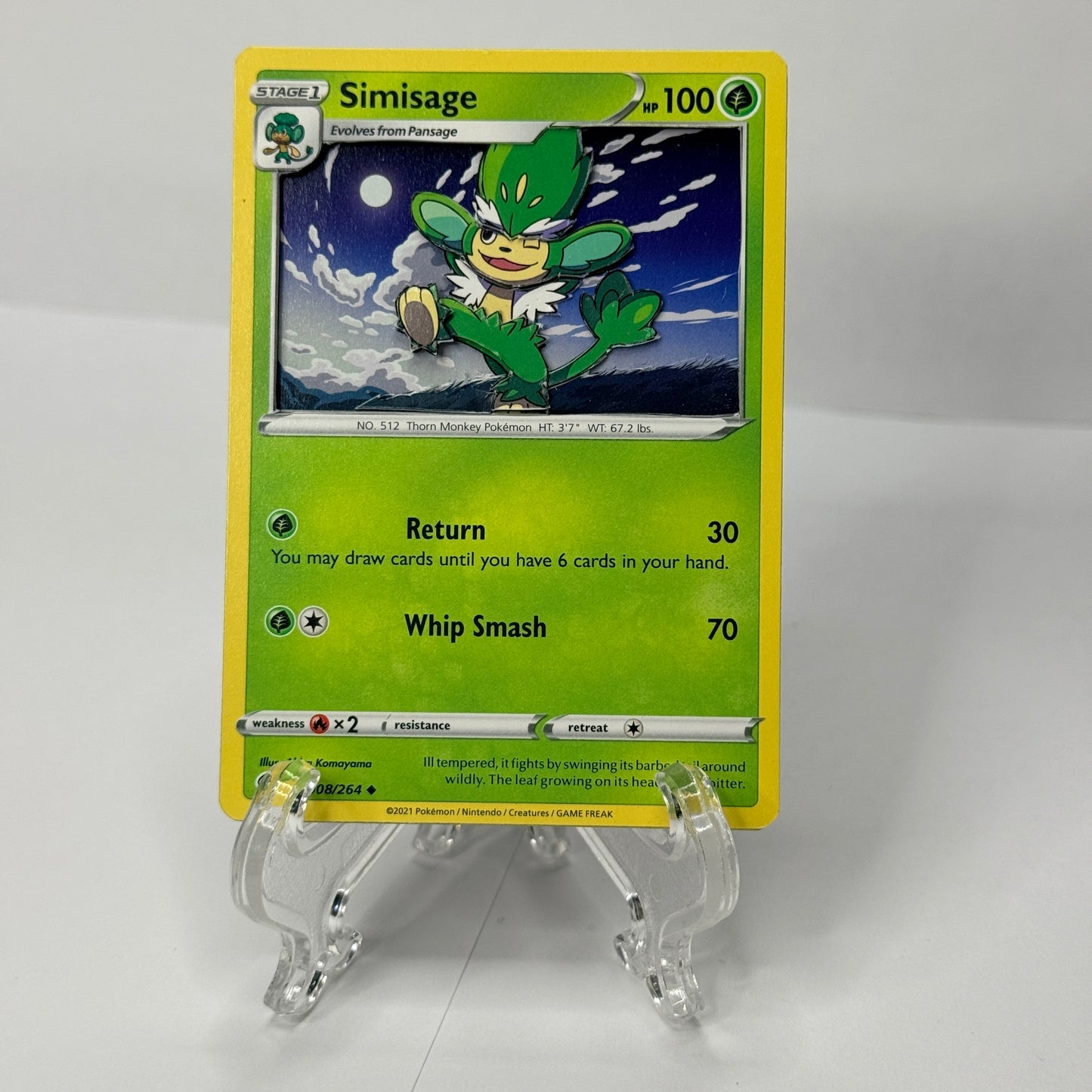Simisage 3D Custom Card