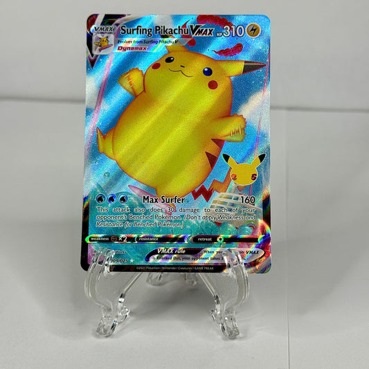 Surfing Pikachu VMAX 009/025